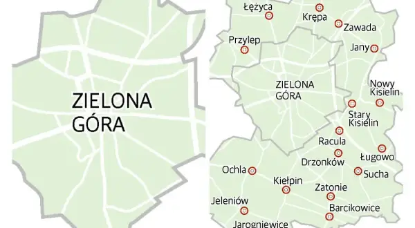 Ile km do Zielonej Góry? Sprawdź odległości z różnych miast